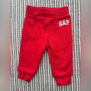 GAP Kids Red Jogger‎ Pants